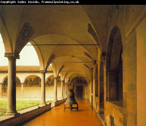 Fra Angelico View of the Convent of San Marco